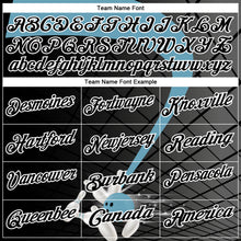 Laden Sie das Bild in den Galerie-Viewer, Custom Black Shadow Blue-White Bowling Geometric Grid Performance Polo Shirt
