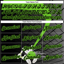 Laden Sie das Bild in den Galerie-Viewer, Custom Black-Aurora Green Bowling Geometric Grid Performance Polo Shirt
