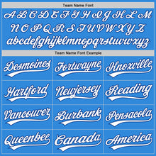 Laden Sie das Bild in den Galerie-Viewer, Custom Stitched Powder Blue White-Royal Baseball Pullover Sweatshirt Hoodie
