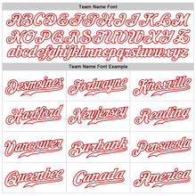 Загрузить изображение в средство просмотра галереи, Custom White Red-Royal Patriotic American Flag Camo Raglan Sleeves Authentic Baseball Jersey
