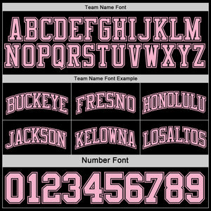 Custom Reversible Black Light Pink Double Side Basketball Jersey