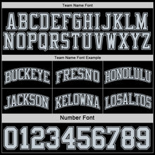 Charger l&#39;image dans la galerie, Custom Reversible Black Silver Double Side Basketball Jersey
