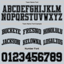 Charger l&#39;image dans la galerie, Custom Reversible Black Silver Double Side Basketball Jersey
