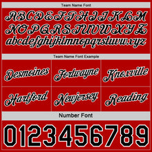 Charger l'image dans la galerie, Custom Reversible Black Red-White Double Side Star Sublimation Basketball Suit Jersey
