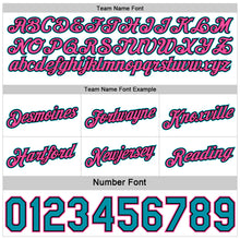 Charger l'image dans la galerie, Custom Reversible Black Pink-Teal Double Side Star Sublimation Basketball Suit Jersey

