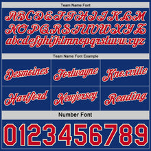 Load image into Gallery viewer, Custom Reversible Royal Red-Cream Double Side Star Sublimation Basketball Suit Jersey
