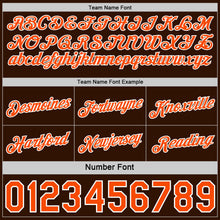 Charger l'image dans la galerie, Custom Reversible Brown Orange-White Double Side Star Sublimation Basketball Suit Jersey
