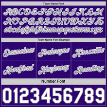 Загрузить изображение в средство просмотра галереи, Custom Reversible Purple White-Gray Double Side Star Sublimation Basketball Suit Jersey
