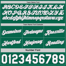 Laden Sie das Bild in den Galerie-Viewer, Custom Reversible Kelly Green White-Gray Double Side Star Sublimation Basketball Suit Jersey
