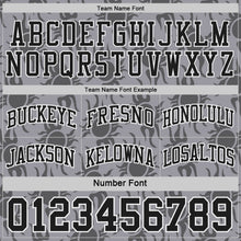 Charger l'image dans la galerie, Custom Black Gray-White Side Panel Stripe Sun Flame Reversible Double Side Sublimation Basketball Set Jersey
