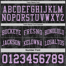 Load image into Gallery viewer, Custom Black-Light Purple Side Panel Stripe Sun Flame Reversible Double Side Sublimation Basketball Set Jersey
