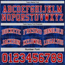 Загрузить изображение в средство просмотра галереи, Custom Navy Red-White Side Panel Stripe Sun Flame Reversible Double Side Sublimation Basketball Set Jersey
