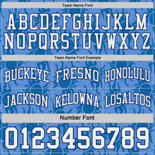 Laden Sie das Bild in den Galerie-Viewer, Custom Royal White-Light Blue Side Panel Stripe Sun Flame Reversible Double Side Sublimation Basketball Set Jersey
