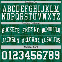 Загрузить изображение в средство просмотра галереи, Custom Kelly Green-White Side Panel Stripe Sun Flame Reversible Double Side Sublimation Basketball Set Jersey
