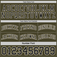 Charger l'image dans la galerie, Custom Black Olive-Cream Camo Side Panel Stripe Reversible Double Side Sublimation Basketball Set Jersey
