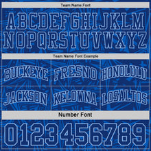 Charger l'image dans la galerie, Custom Royal Light Blue-White Side Panel Stripe Stars Geometric Shatter Starburst Reversible Double Side Sublimation Basketball Set Jersey
