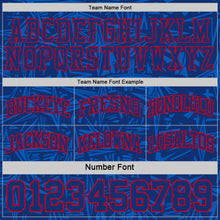 Charger l'image dans la galerie, Custom Royal Red-Gold Side Panel Stripe Stars Geometric Shatter Starburst Reversible Double Side Sublimation Basketball Set Jersey
