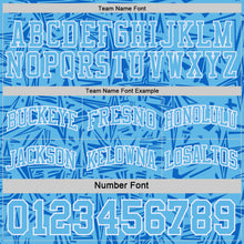 Charger l'image dans la galerie, Custom Black White-Sky Blue Side Panel Stripe Stars Geometric Shatter Starburst Reversible Double Side Sublimation Basketball Set Jersey

