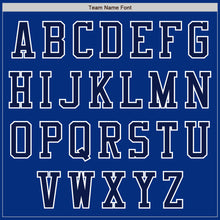 Load image into Gallery viewer, Custom Royal Navy-White Authentic Baseball Jersey
