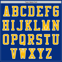 Laden Sie das Bild in den Galerie-Viewer, Custom Royal Gold-White Authentic Baseball Jersey
