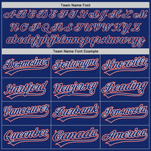 Laden Sie das Bild in den Galerie-Viewer, Custom Royal White-Red Authentic Baseball Jersey
