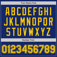 Загрузить изображение в средство просмотра галереи, Custom Royal Yellow Authentic Baseball Jersey
