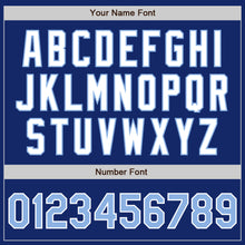 Load image into Gallery viewer, Custom Royal Light Blue-White Authentic Baseball Jersey

