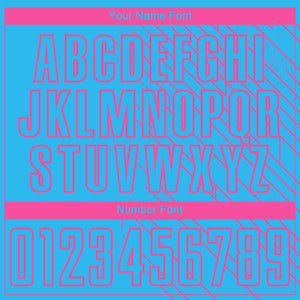 Custom Sky Blue Pink Lines Sublimation Soccer Uniform Jersey