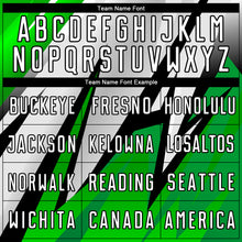 Charger l&#39;image dans la galerie, Custom Black White-Aurora Green Sublimation Soccer Uniform Jersey
