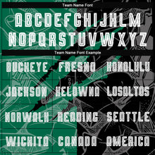 Charger l&#39;image dans la galerie, Custom Graffiti Pattern Black-Kelly Green Scratch Sublimation Soccer Uniform Jersey
