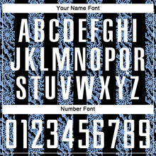 Laden Sie das Bild in den Galerie-Viewer, Custom Black White-Light Blue Abstract Shape Sublimation Soccer Uniform Jersey
