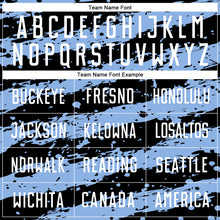 Load image into Gallery viewer, Custom Black White-Light Blue Splash Sublimation Soccer Uniform Jersey
