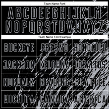 Загрузить изображение в средство просмотра галереи, Custom Black Gray Splash Sublimation Soccer Uniform Jersey
