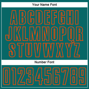 Custom Teal Orange Splash Sublimation Soccer Uniform Jersey