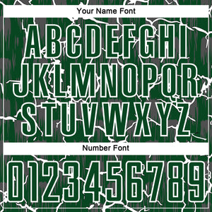 Custom Green White Lightning Sublimation Soccer Uniform Jersey