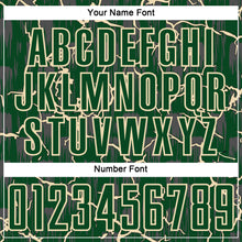 Загрузить изображение в средство просмотра галереи, Custom Green Cream Lightning Sublimation Soccer Uniform Jersey
