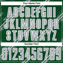 Load image into Gallery viewer, Custom Green Gray-White Abstract Fragment Art Splash Sublimation Soccer Uniform Jersey

