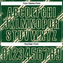 Load image into Gallery viewer, Custom Green Cream Abstract Fragment Art Splash Sublimation Soccer Uniform Jersey
