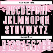 Load image into Gallery viewer, Custom Black Light Pink-White Abstract Fragment Art Sublimation Soccer Uniform Jersey

