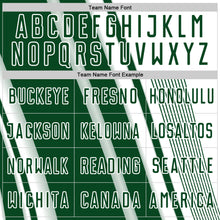 Laden Sie das Bild in den Galerie-Viewer, Custom White Green Lines Sports Sublimation Soccer Uniform Jersey
