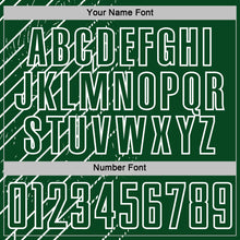 Load image into Gallery viewer, Custom Green White Lines Sports Sublimation Soccer Uniform Jersey
