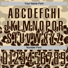 Charger l'image dans la galerie, Custom Brown Cream Animal Leopard Print Sports Sublimation Soccer Uniform Jersey
