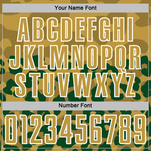 Load image into Gallery viewer, Custom Green Old Gold-White Animal Leopard Print Sports Sublimation Soccer Uniform Jersey
