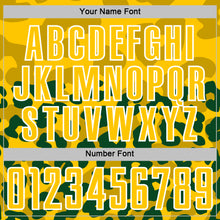 Load image into Gallery viewer, Custom Green Yellow-White Animal Leopard Print Sports Sublimation Soccer Uniform Jersey
