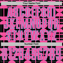 Load image into Gallery viewer, Custom Black Pink-Light Blue Geometric Shapes Sports Sublimation Soccer Uniform Jersey
