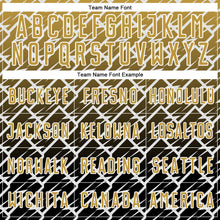 Charger l'image dans la galerie, Custom Old Gold Black-White Lightning Sports Sublimation Soccer Uniform Jersey
