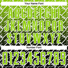 Laden Sie das Bild in den Galerie-Viewer, Custom Neon Green Black-White Lightning Sports Sublimation Soccer Uniform Jersey

