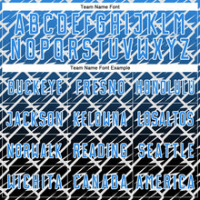 Load image into Gallery viewer, Custom Powder Blue Black-White Lightning Sports Sublimation Soccer Uniform Jersey
