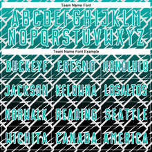 Load image into Gallery viewer, Custom Aqua Black-White Lightning Sports Sublimation Soccer Uniform Jersey
