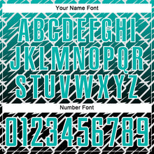 Load image into Gallery viewer, Custom Aqua Black-White Lightning Sports Sublimation Soccer Uniform Jersey
